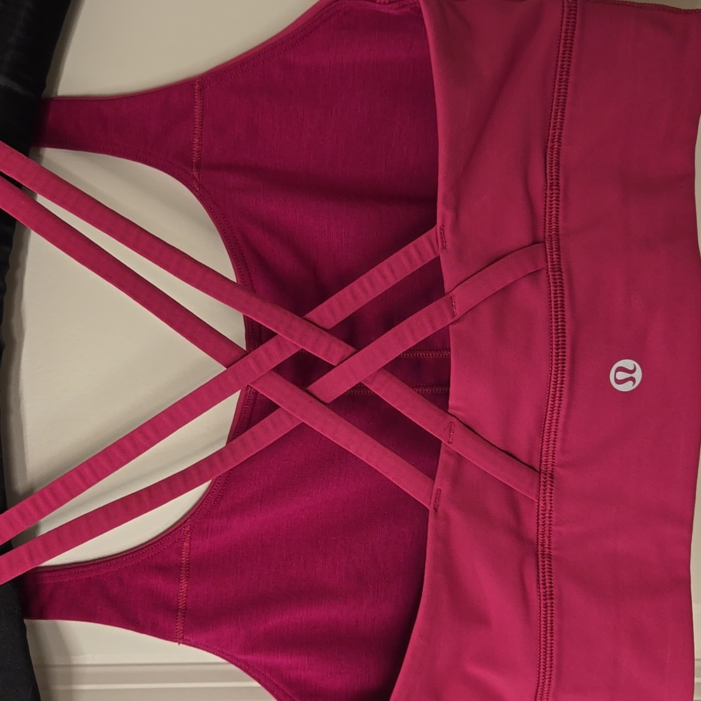 Lululemon Energy Longline Bra - Ripened Raspberry - Picture 5 of 8